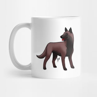 Dog - Belgian Malinois - Mahogany Mug